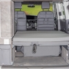 Zaino FLEXBAG per sedile posteriore per VW T6 / T5 California Ocean / Coast / Comfortline in tessuto originale VW, design VW T6 